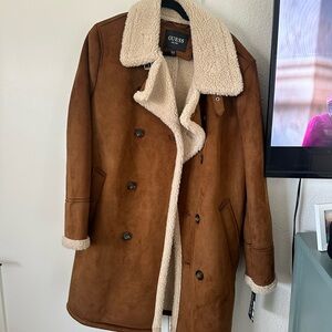 Guess Shearling Winter Coat